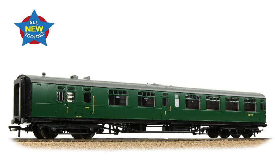 34-761A Bachmann SR Bulleid Brake Composite Corridor BR Green