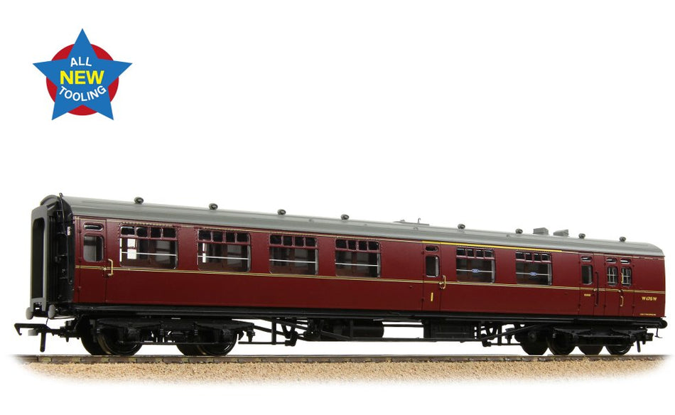 34-762 Bachmann SR Bulleid Brake Composite Corridor BR Maroon