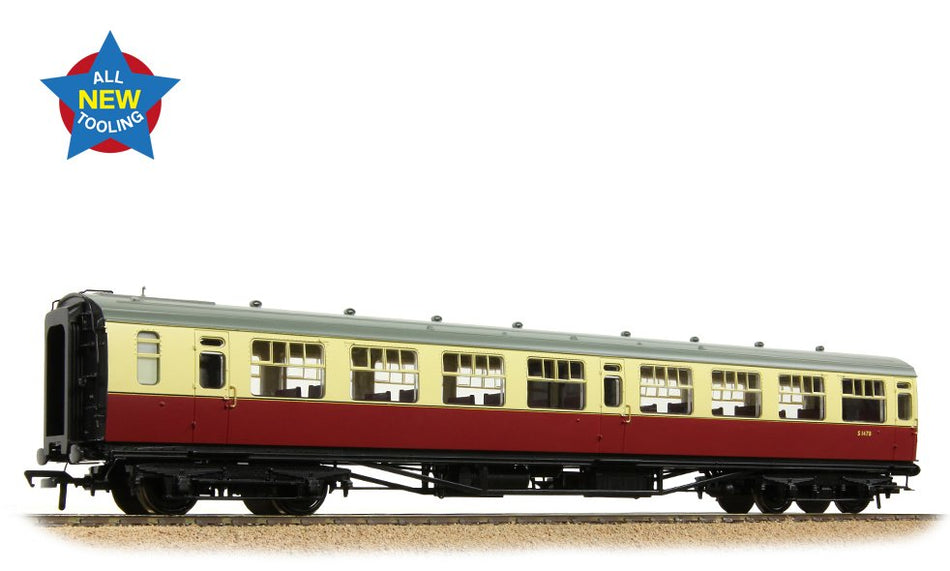 34-825 Bachmann SR Bulleid Third Open BR Crimson Cream