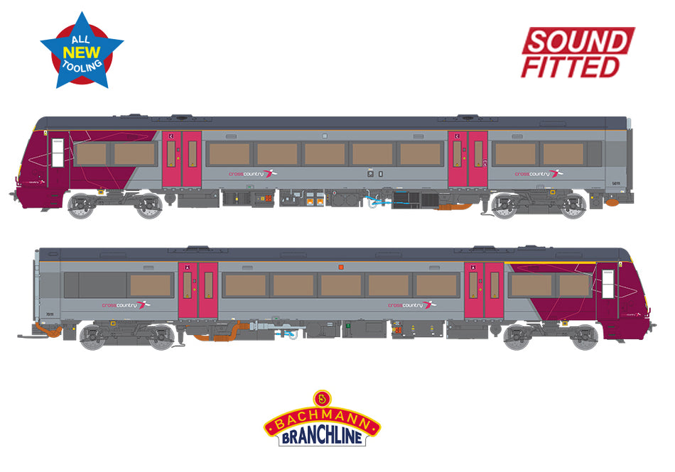 35-602SF Bachmann Class 170/1 2-Car DMU 170111 Cross Country