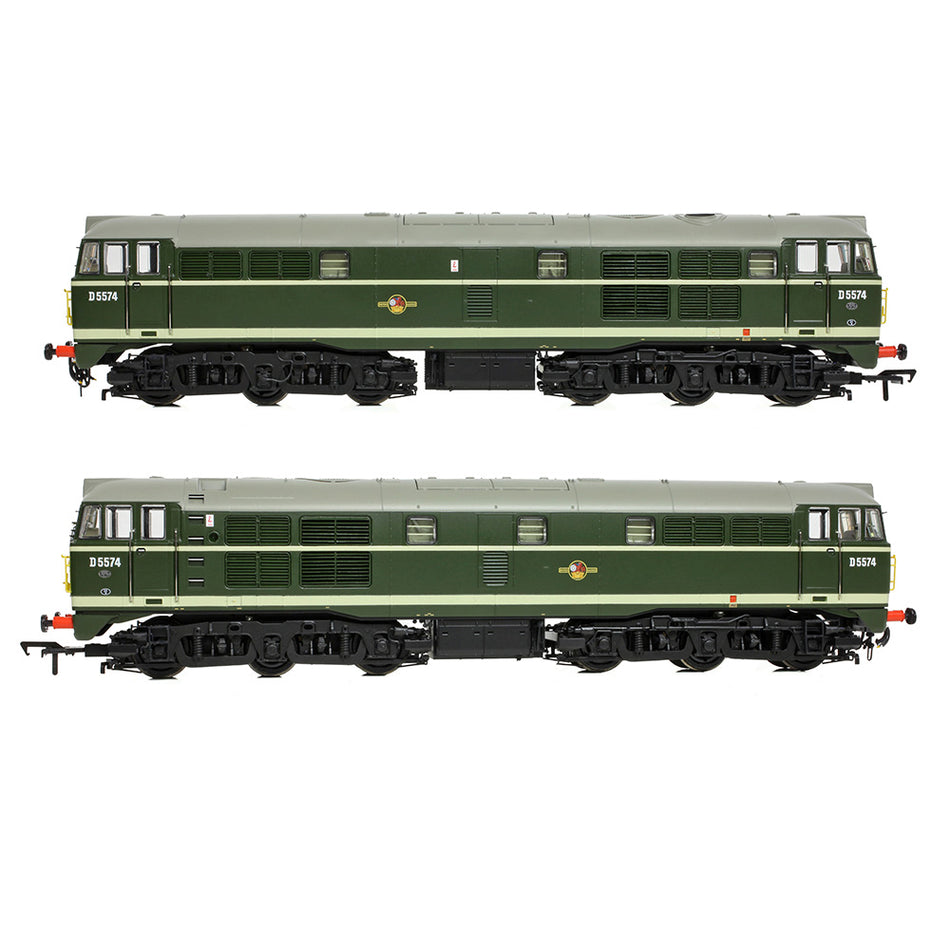 35-802 Bachmann Class 30 D5574 BR Green (Small Yellow Panels)
