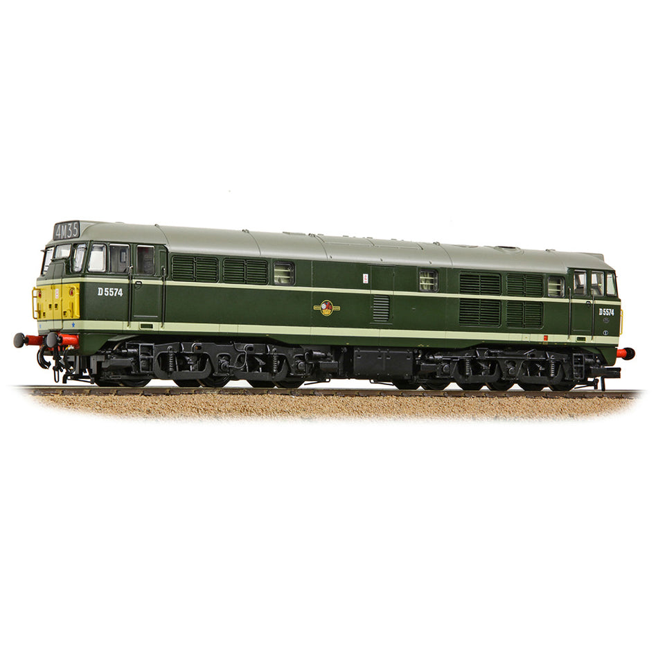 35-802 Bachmann Class 30 D5574 BR Green (Small Yellow Panels)