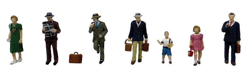 36-427 Bachmann Scenecraft Post-War Era Figures Set A