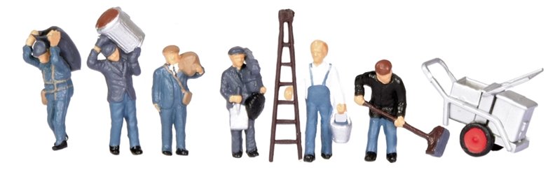 36-417 Bachmann Scenecraft 1960/70s Tradesmen
