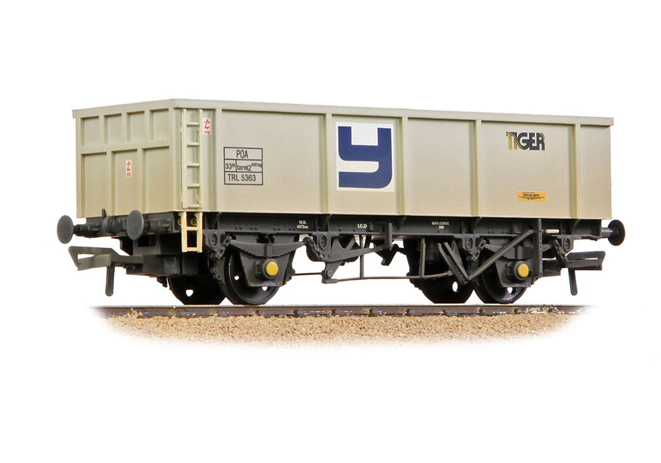 37-551B Bachmann POA Mineral Wagon 'Yeoman/Tiger' Grey WEATHERED