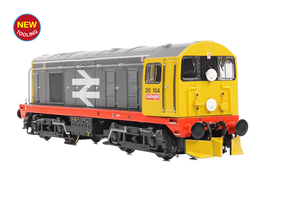 371-039A Graham Farish Class 20/0 Disc Headcode 20104 BR Railfre