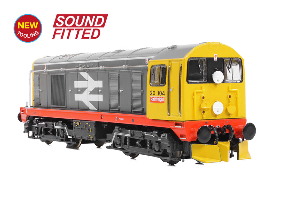 371-039ASF Graham Farish Class 20/0 Disc Headcode 20104 BR Railf