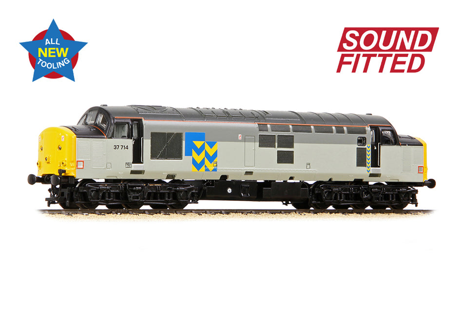 372-111SF Graham Farish Class 37/7 37714 BR Railfreight Metals S
