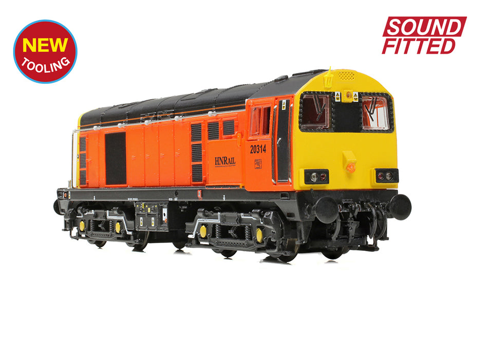 372-701ASF Graham Farish Class 20/3 Diesel number 20 314 HNRC Orange