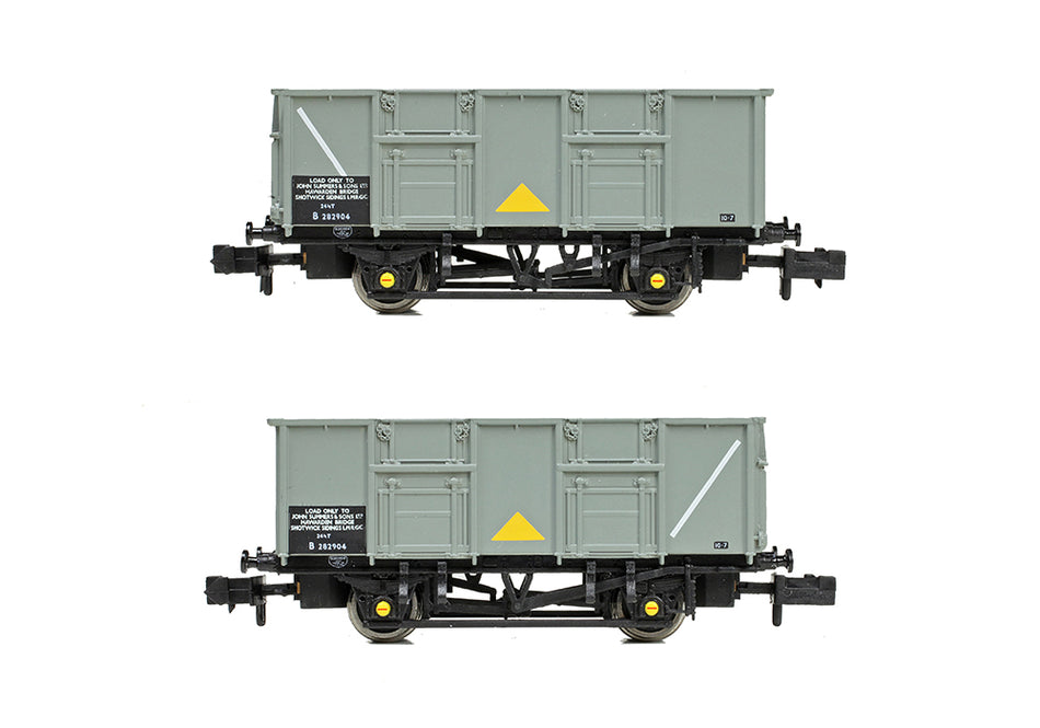 378-051 Graham Farish BR 24.5T Mineral Wagon BR Grey (John Summe