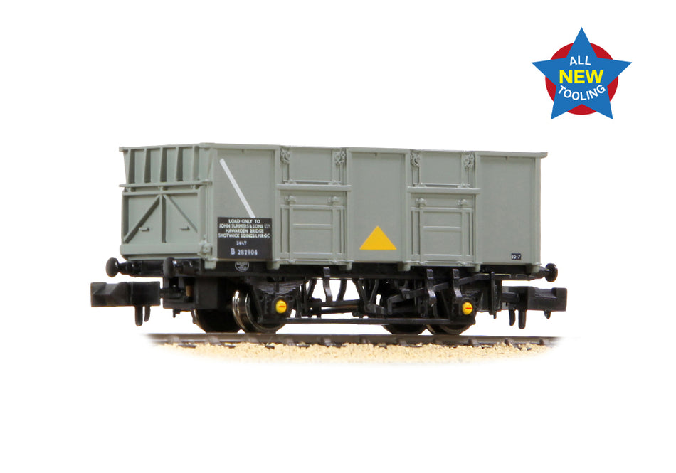 378-051 Graham Farish BR 24.5T Mineral Wagon BR Grey (John Summe