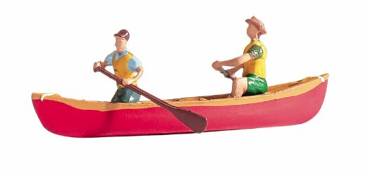 37805 Noch Canoe with two rowers