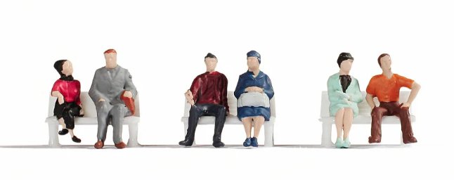 38130 Noch Hobby Seated People
