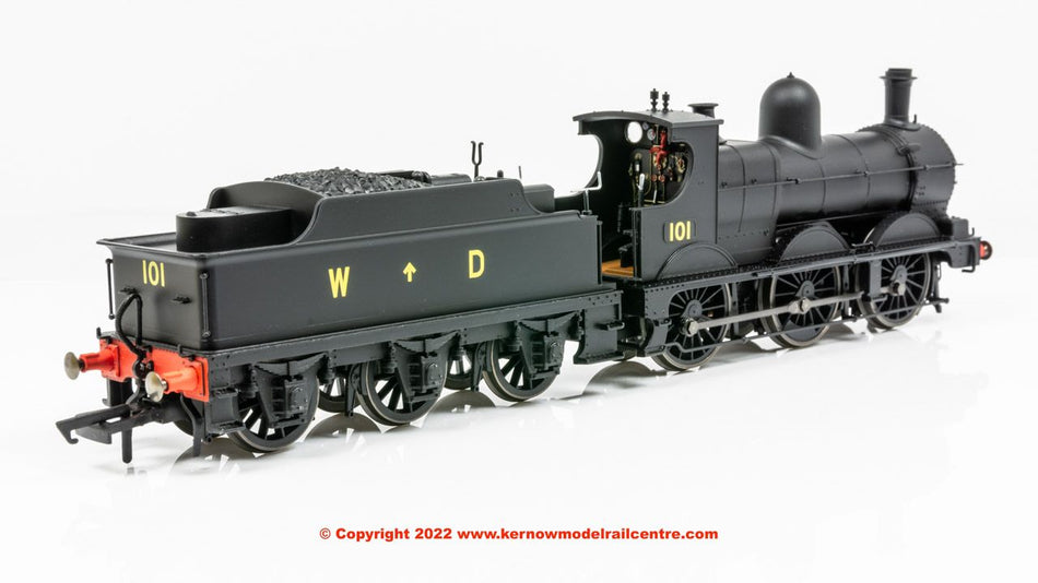 OR76DG006 Oxford Rail Dean Goods Steam Locomotive number 101 WD