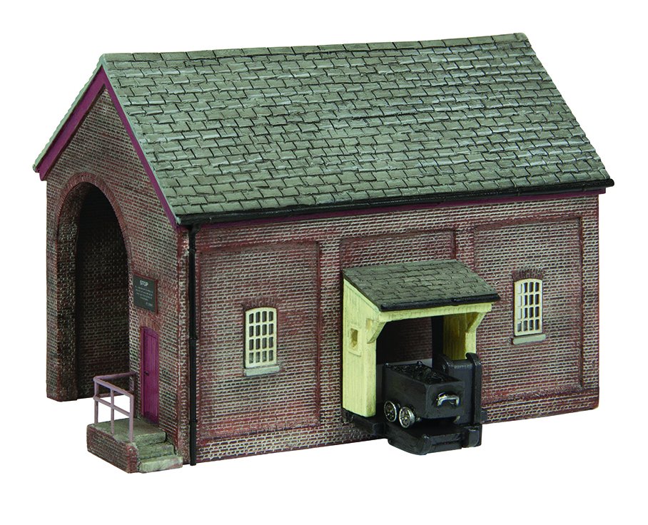 42-0050R Graham Farish Scenecraft Coal Drop - Red and Cream