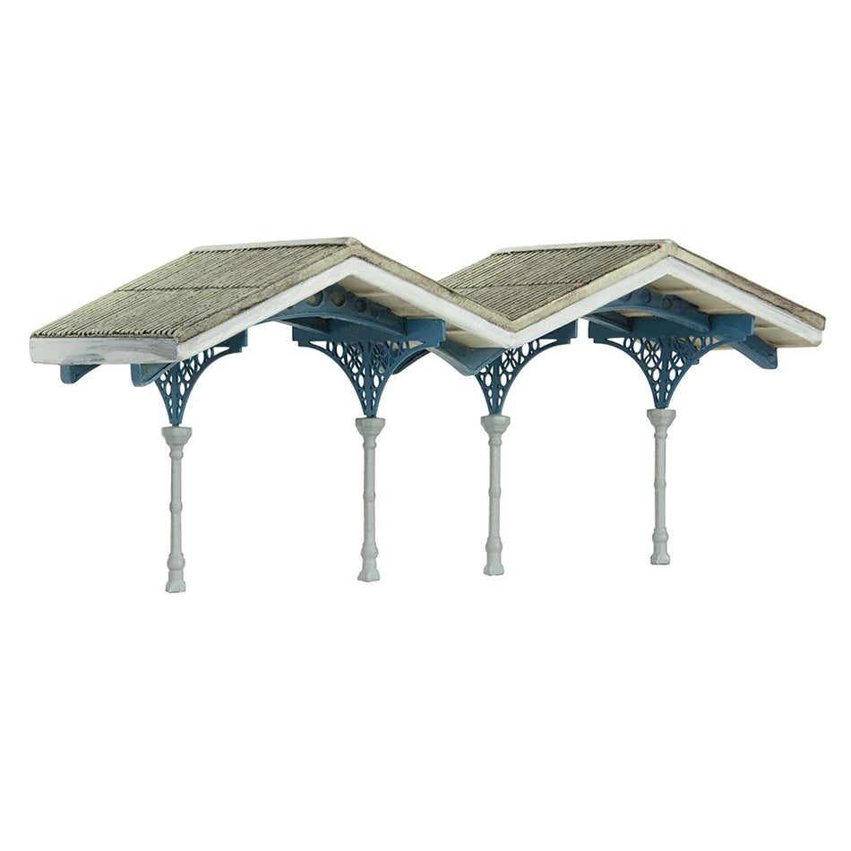 42-0068B Graham Farish Scenecraft March Station Canopy Blue