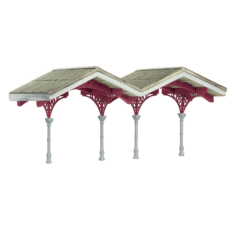 42-0068R Graham Farish Scenecraft March Station Canopy Red