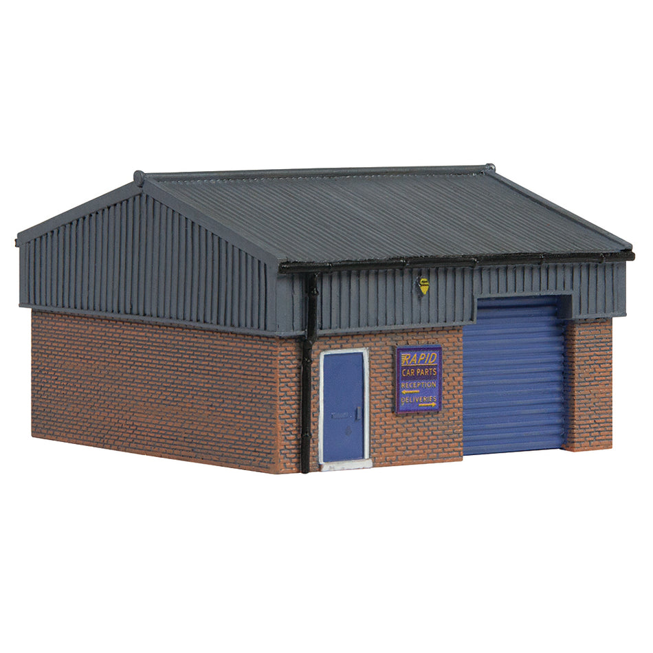 42-0090B Graham Farish Scenecraft Small Industrial Unit Blue