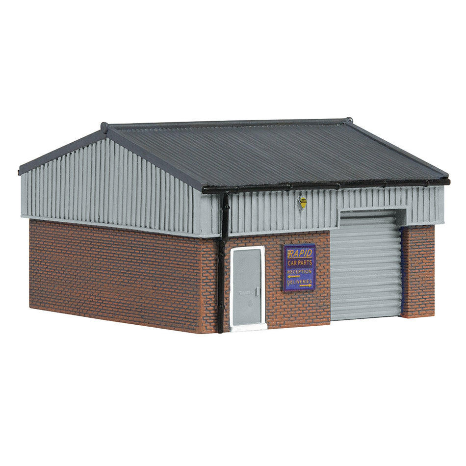 42-0090G Graham Farish Scenecraft Small Industrial Unit Grey