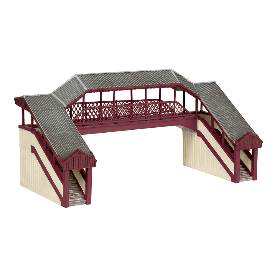 42-020R Graham Farish Scenecraft Covered Metal Footbridge
