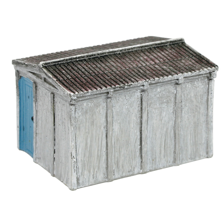 42-036 Graham Farish Scenecraft Sectional Lineside Hut - Blue