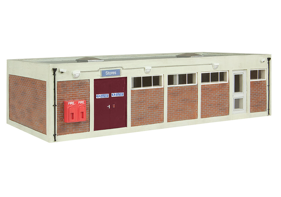 42-039R Graham Farish Scenecraft Office Block - Red