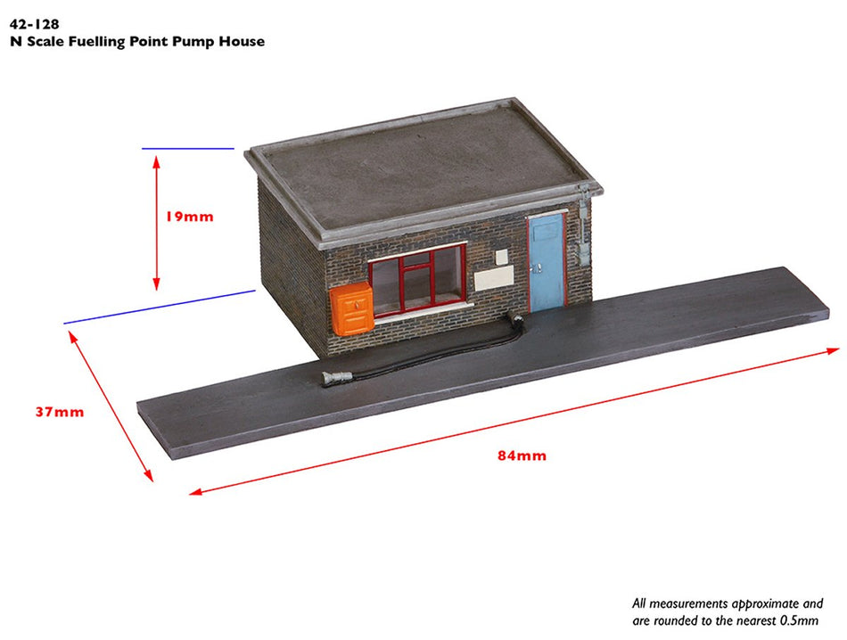 42-128 Graham Farish Scenecraft Fuelling Point Pump House