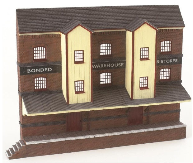 42-204 Graham Farish Scenecraft Low Relief Bonded Warehouse