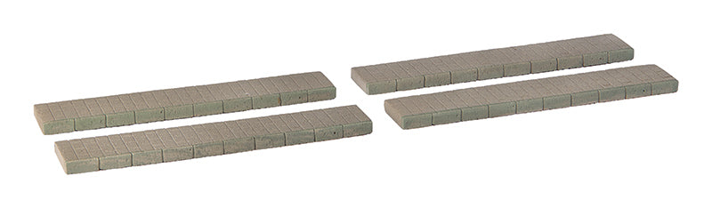 42-563 Graham Farish Scenecraft Straight Pavements - Pack of 4