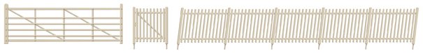 432A Ratio SR Precast Concrete Pale Fencing Ramps & Gates