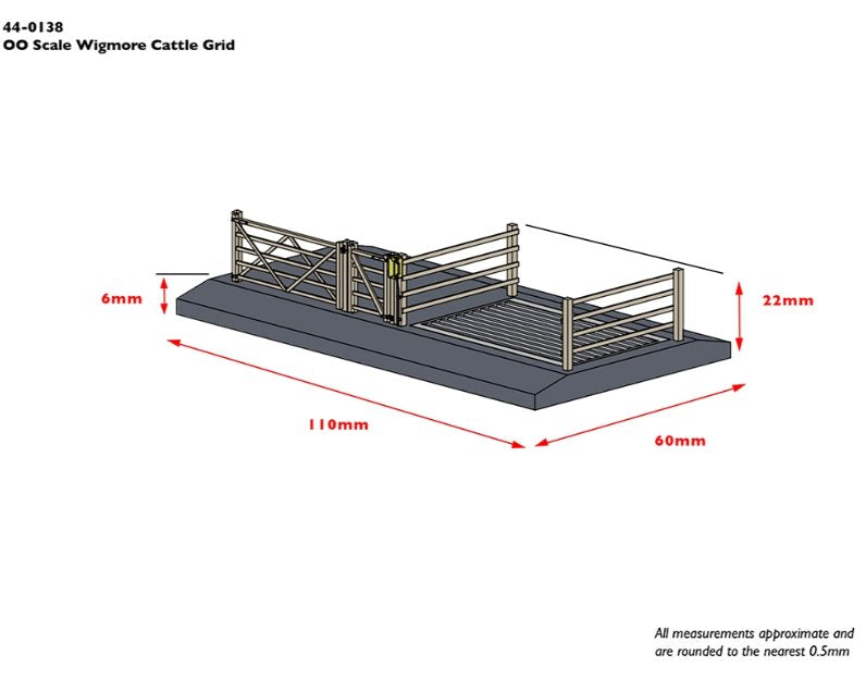 44-0138 Bachmann Scenecraft Wigmore Cattle Grid
