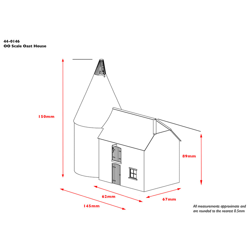 44-0146 Bachmann Scenecraft Oast House