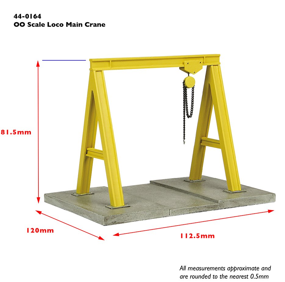 44-0164 Bachmann Scenecraft Loco Maintenance Crane