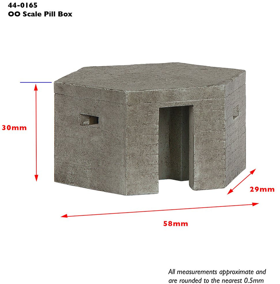 44-0165 Bachmann Scenecraft Pill Box