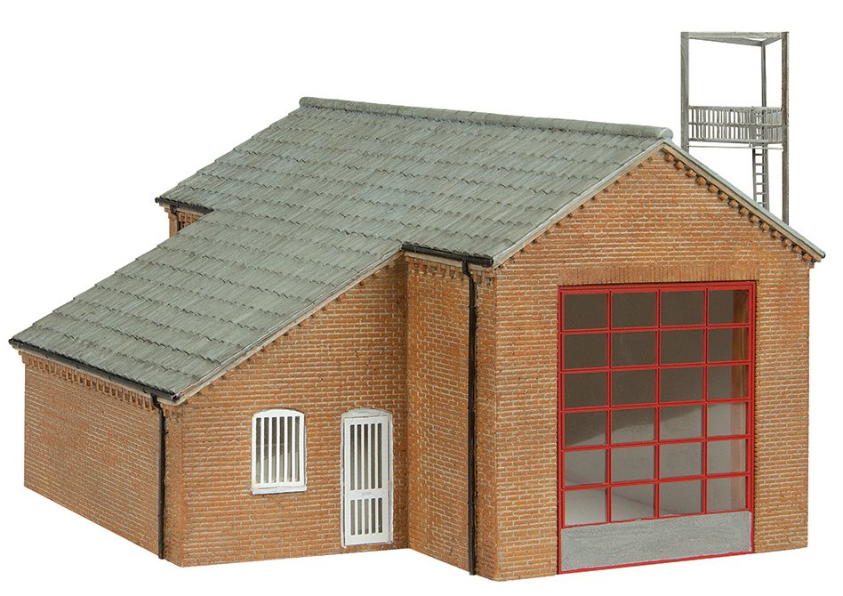 44-0177 Bachmann Scenecraft Fire Station