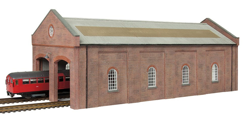 44-0183 Bachmann Scenecraft Electric Train Depot White