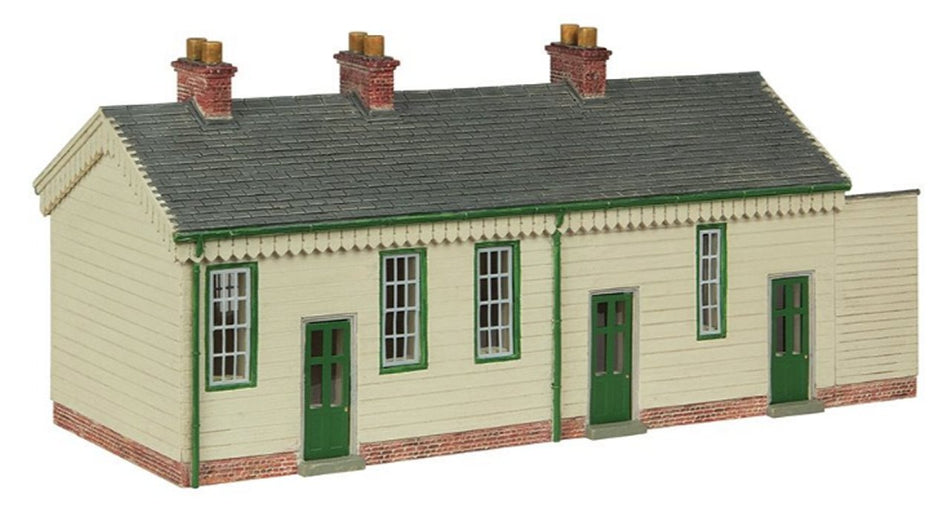 44-0187A Bachmann Scenecraft S&DJR Wooden Station Building