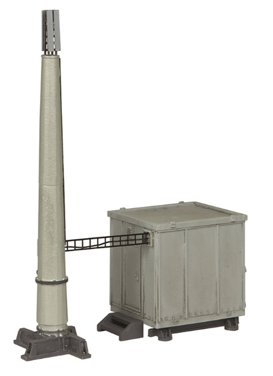 44-0195A Bachmann Scenecraft GSM-r Telecom Cabin and Monopole