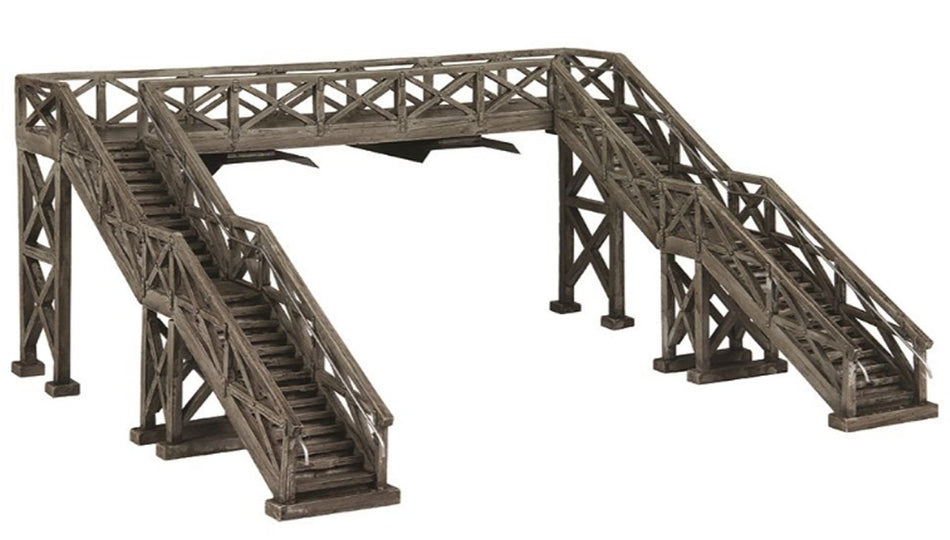 44-0196A Bachmann Narrow Gauge Scenecraft Wooden Footbridge