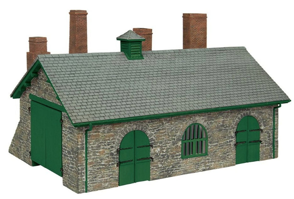 44-0198G Bachmann Scenecraft Blacksmiths and Wagon Workshop