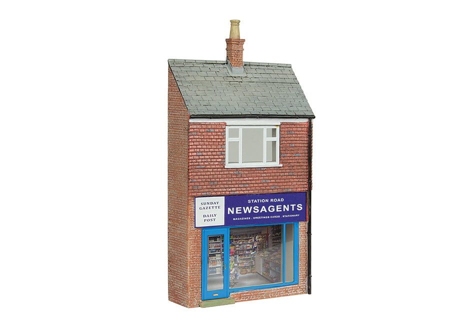 44-0224 Bachmann Scenecraft Low Relief Station Road Newsagent