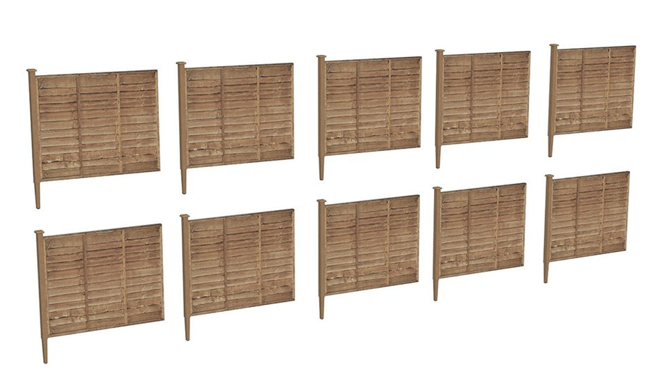 44-0505 Bachmann Scenecraft 6ft Garden Fencing