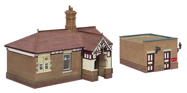 44-090C Bachmann Scenecraft Sheffield Park Waiting Room