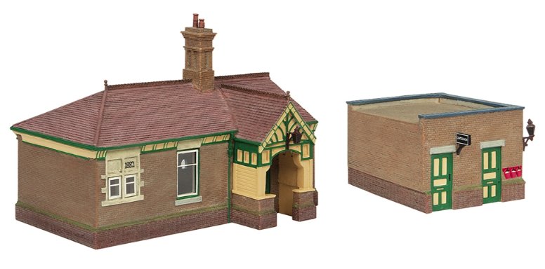 44-090G Bachmann Scenecraft Sheffield Park Waiting Room