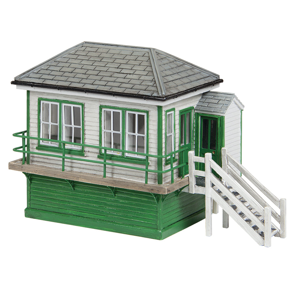 44-1003G Bachmann Scenecraft Snodland Signal Box Green