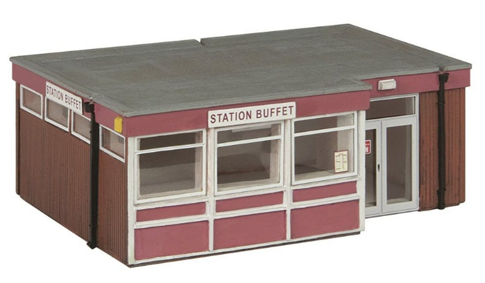 44-1005R Bachmann Scenecraft Station Buffet Red