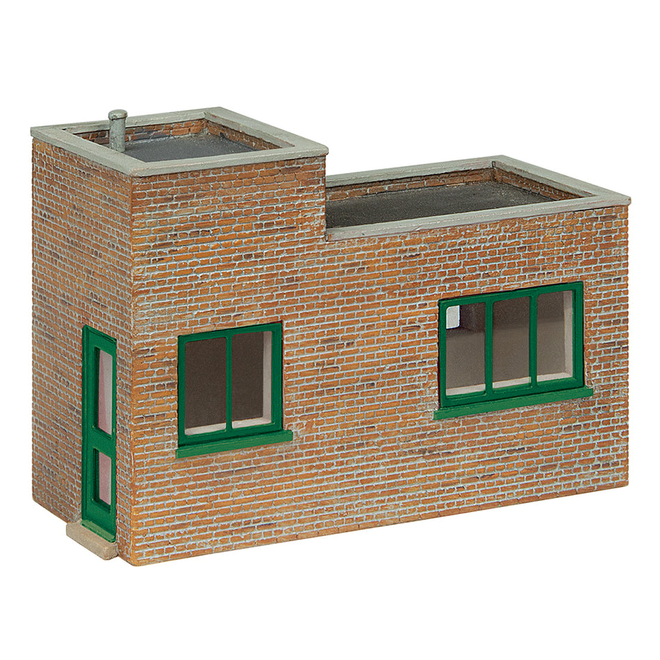 44-1020A Bachmann Scenecraft Rail Yard Crewroom - Green