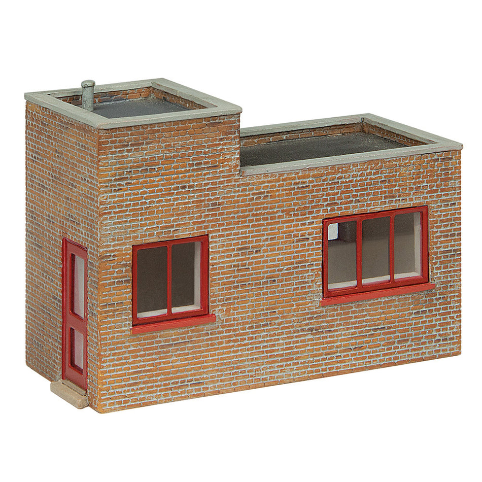 44-1020 Bachmann Scenecraft Rail Yard Crewroom - Red