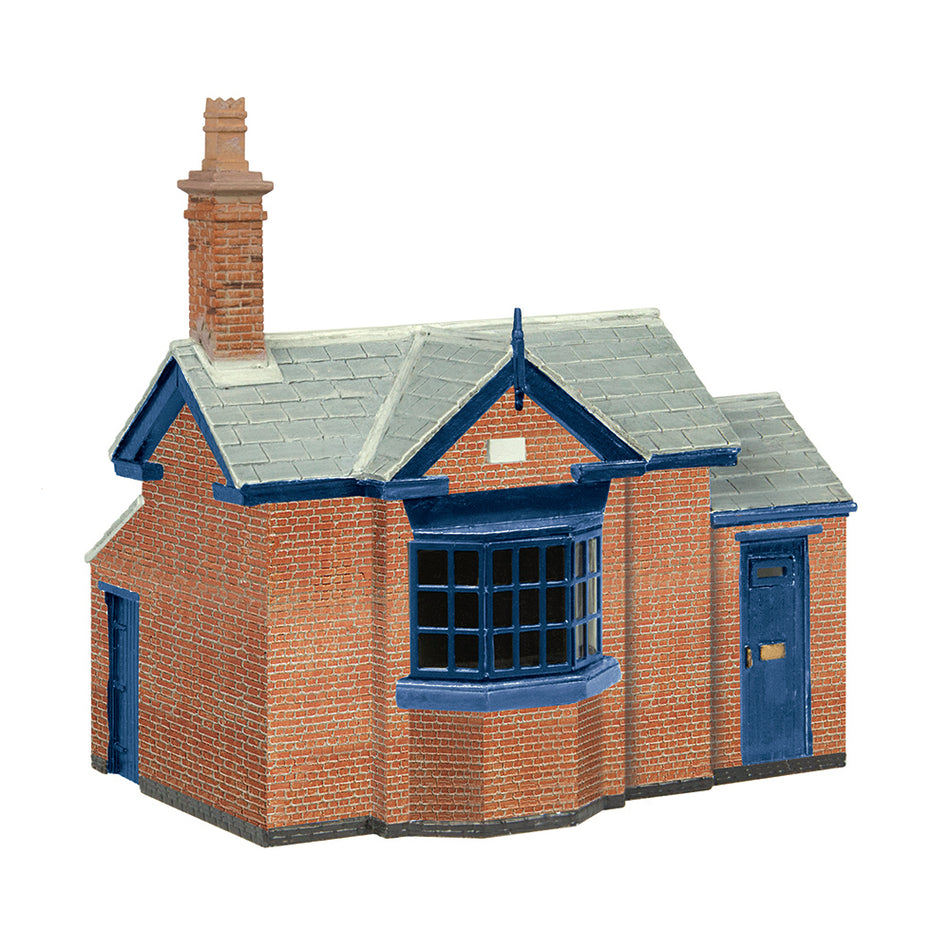 44-1023B Bachmann Scenecraft Toll Office - Brick & Blue