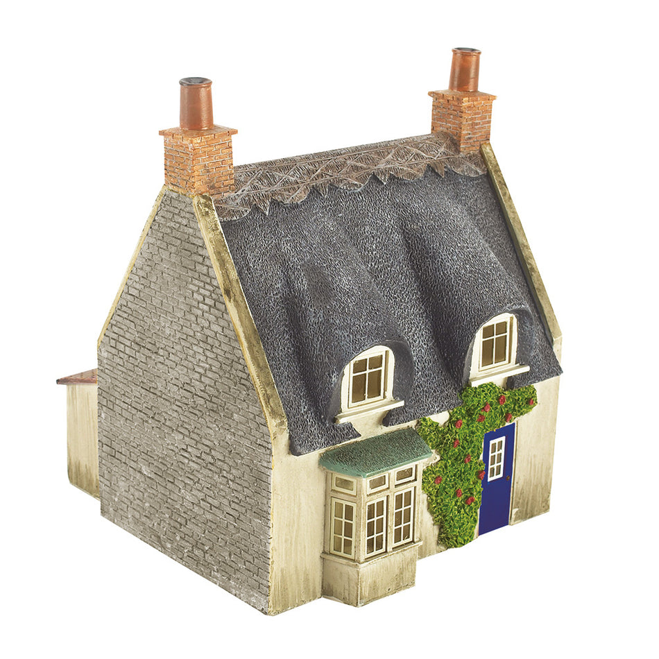 44-122G Bachmann Scenecraft Thatched Cottage - Grey Stone